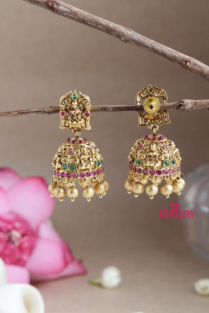 Mattegold Lakshmi Jhumka - E791