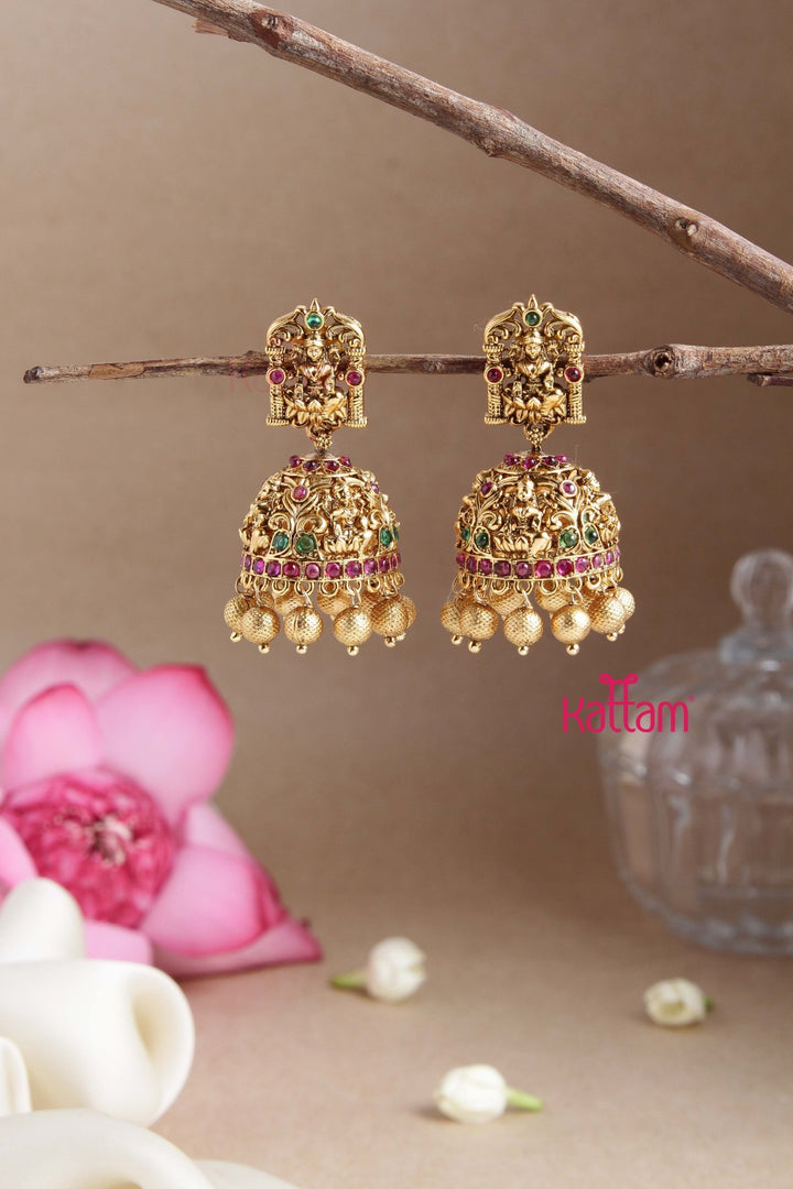 Mattegold Lakshmi Jhumka - E791