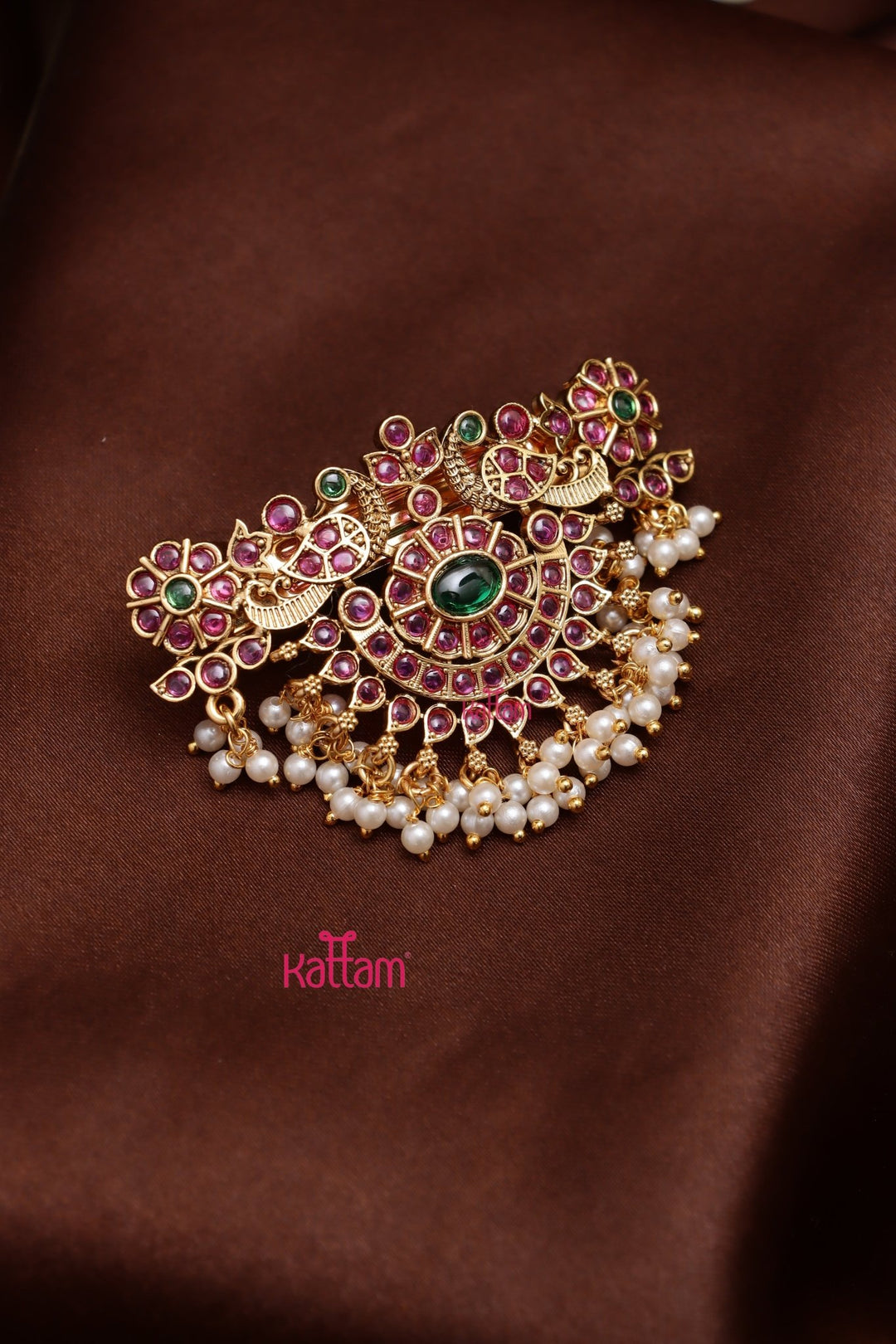 Mayil Flower Hair Clip - HC146
