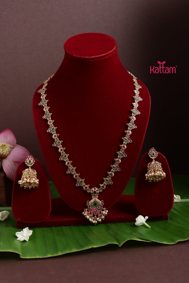 Mayil Pendant Pearl Haram - N3756