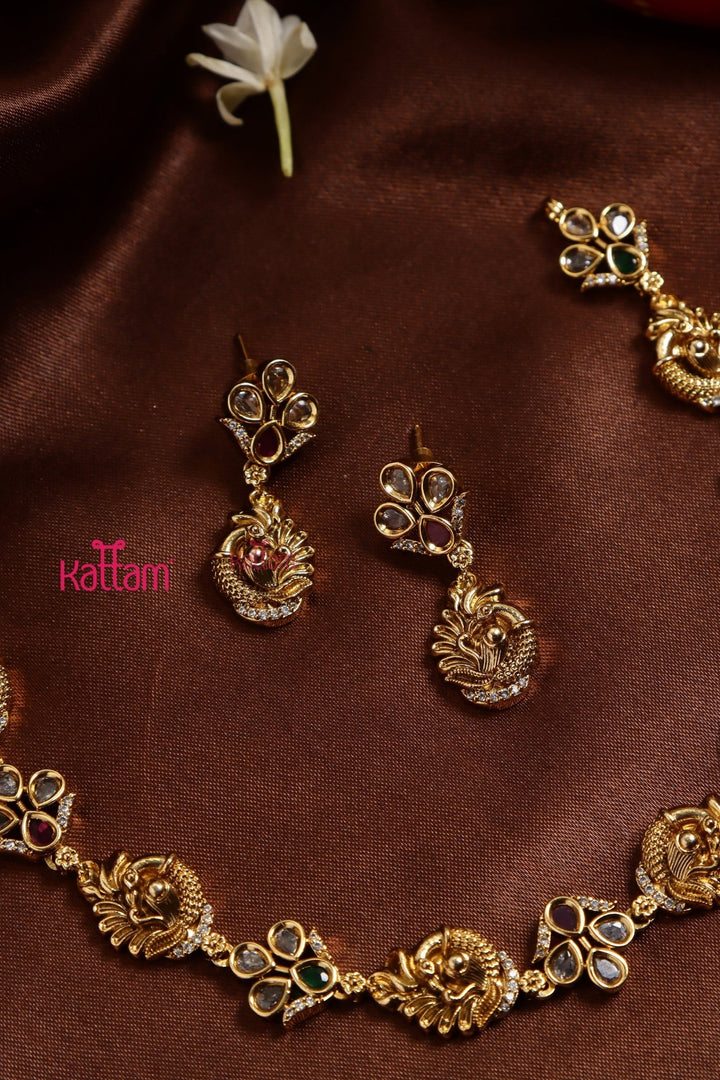 Mayil Stone Choker - N3211