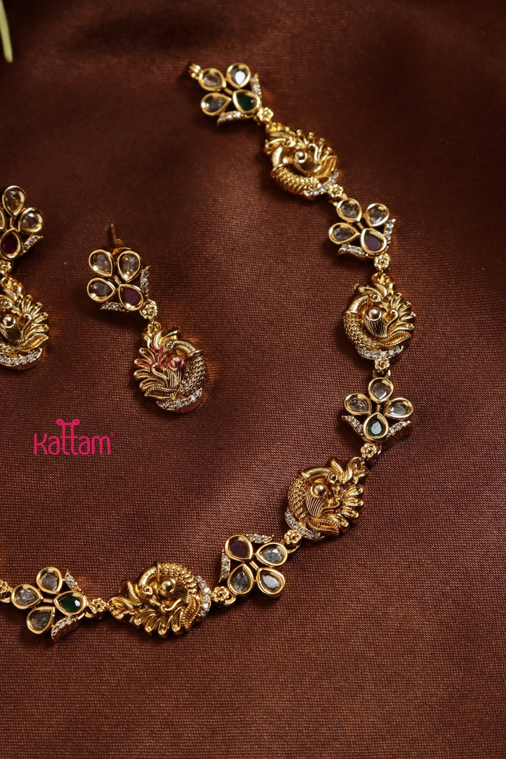 Mayil Stone Choker - N3211