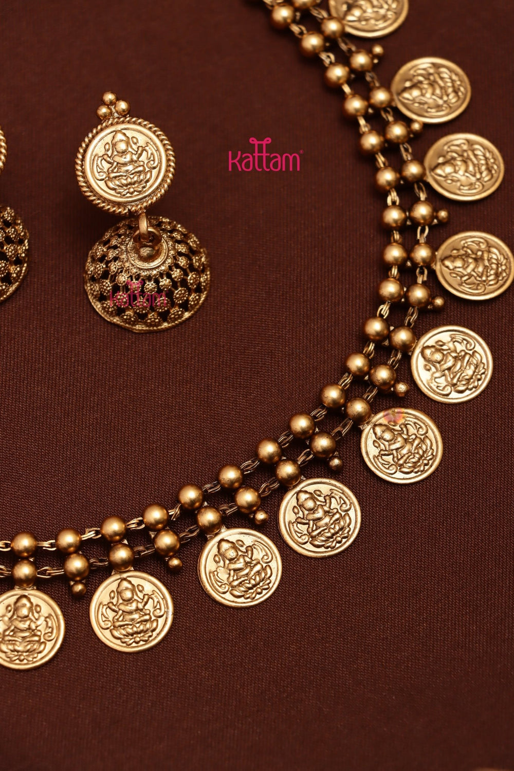 Mazak Goddess Coin Choker Set - N3711