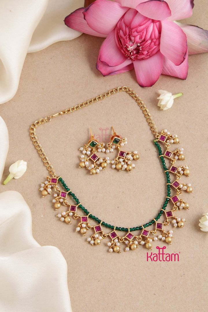 Meenakari - Choker Design 1 - N2769