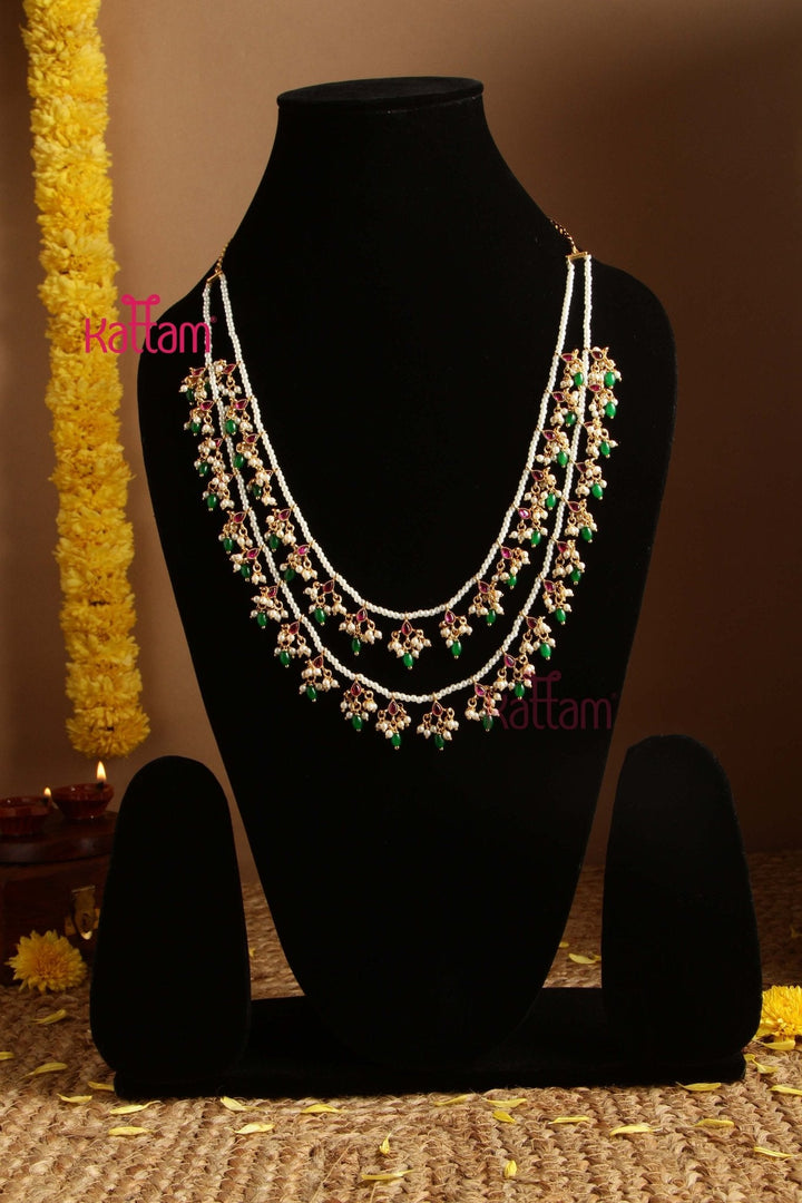 Meenakari Layered Chain - N2885