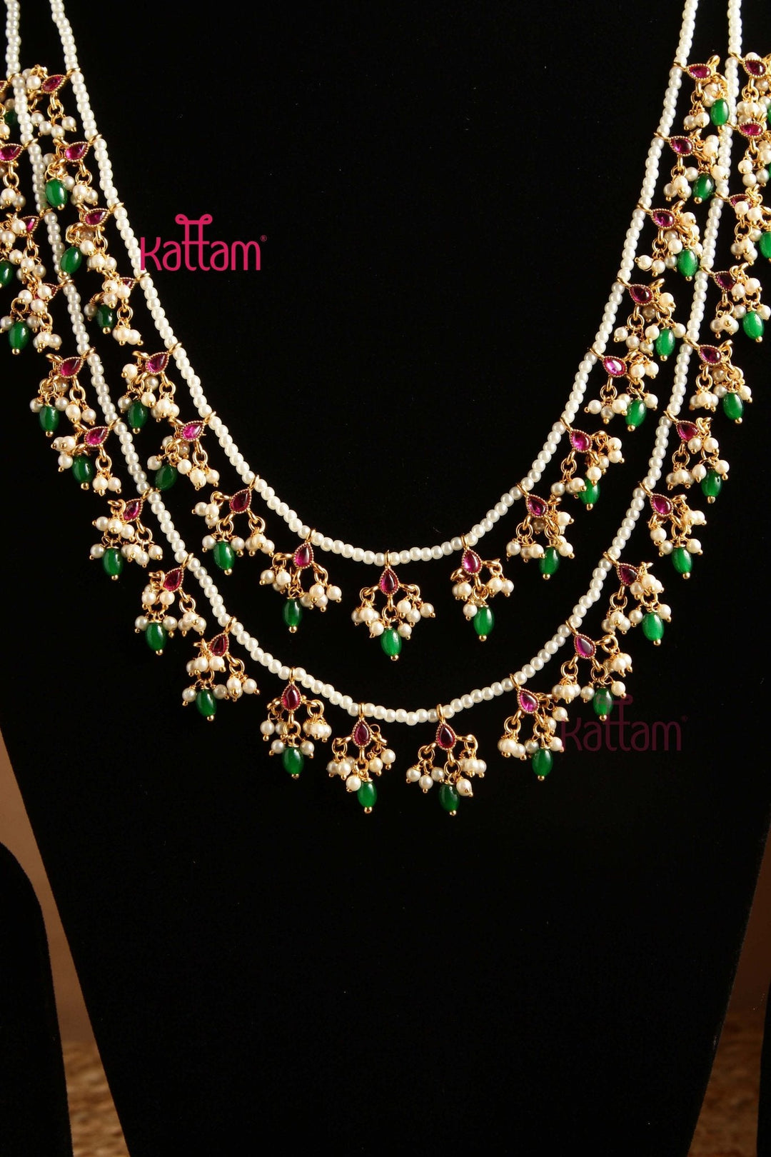 Meenakari Layered Chain - N2885