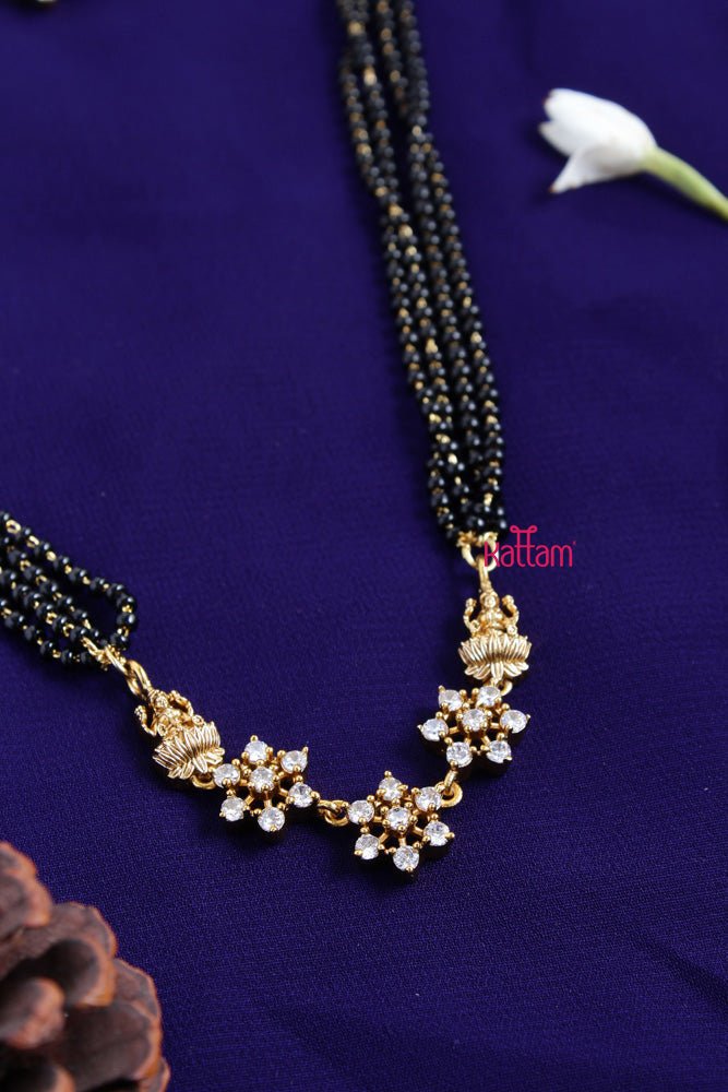 Mini Flower Goddess Mangalsutra - N2245