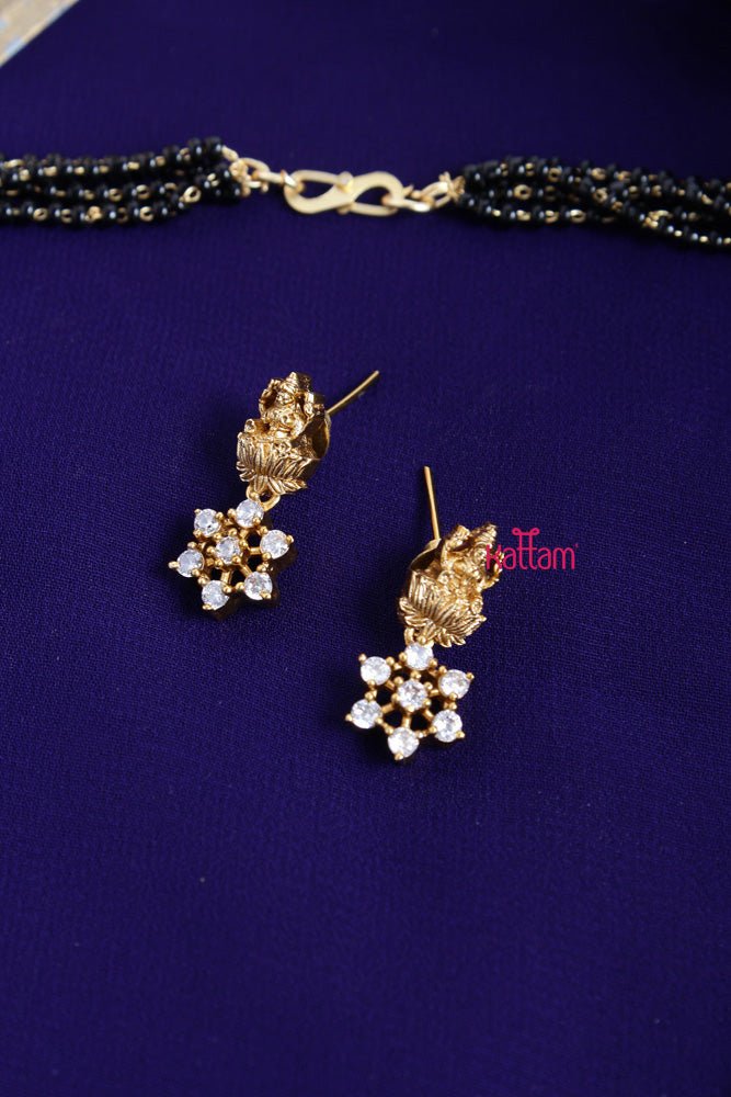 Mini Flower Goddess Mangalsutra - N2245