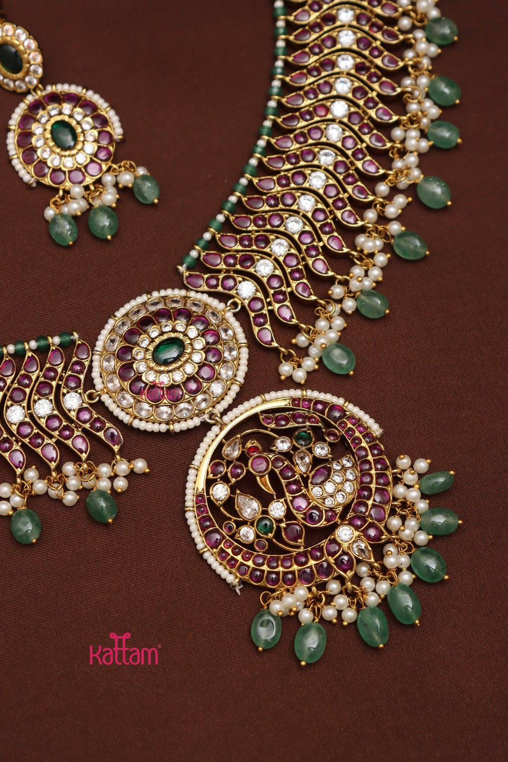 Minmini - Multicolour Kemp Stone Beaded Choker - N3944