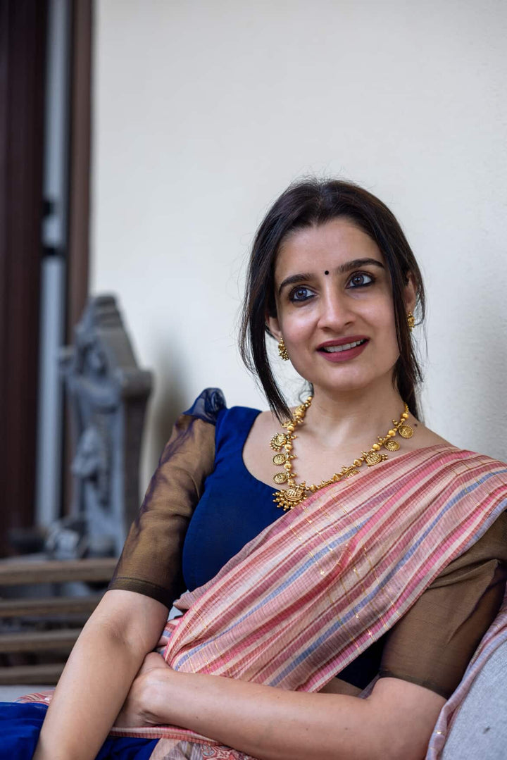 Miralini - Nakshi Elephant Coin Necklace - N3277