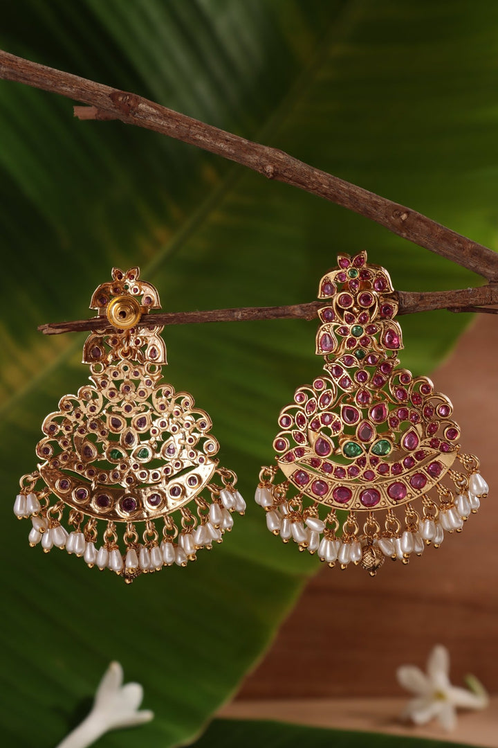 Mithuna Pearl Drop Earring - E1506