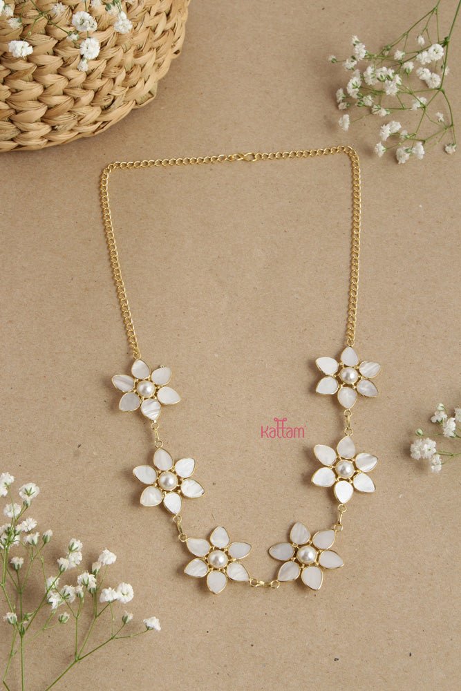 Mop Glossy Flower Chain Set - N2694