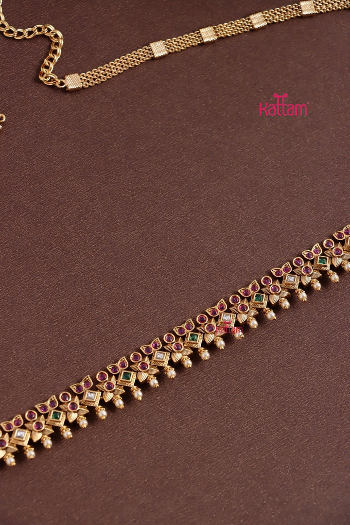 Motif Leafy Hipchain - HB215