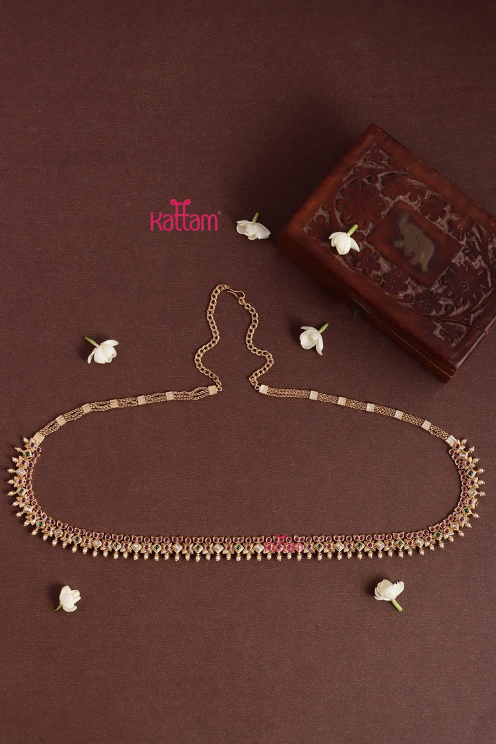 Motif Leafy Hipchain - HB215