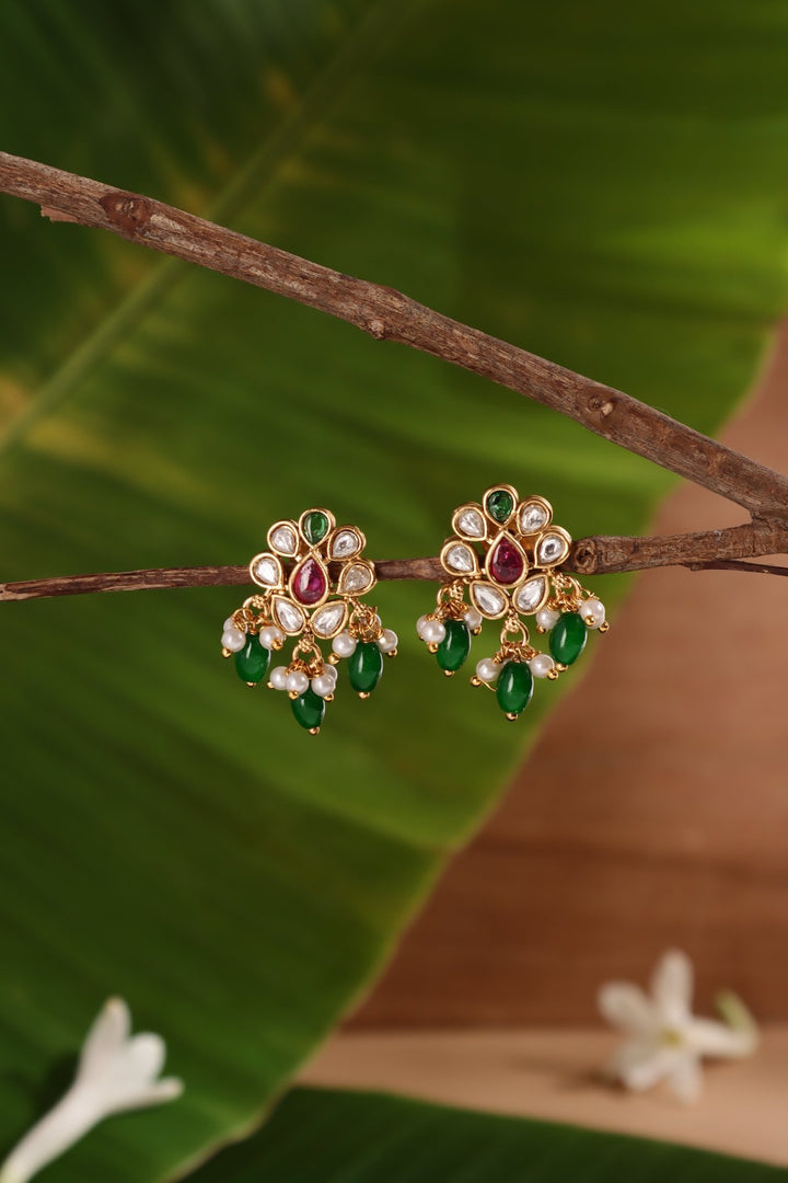 Motif Multistone Earring - E1437