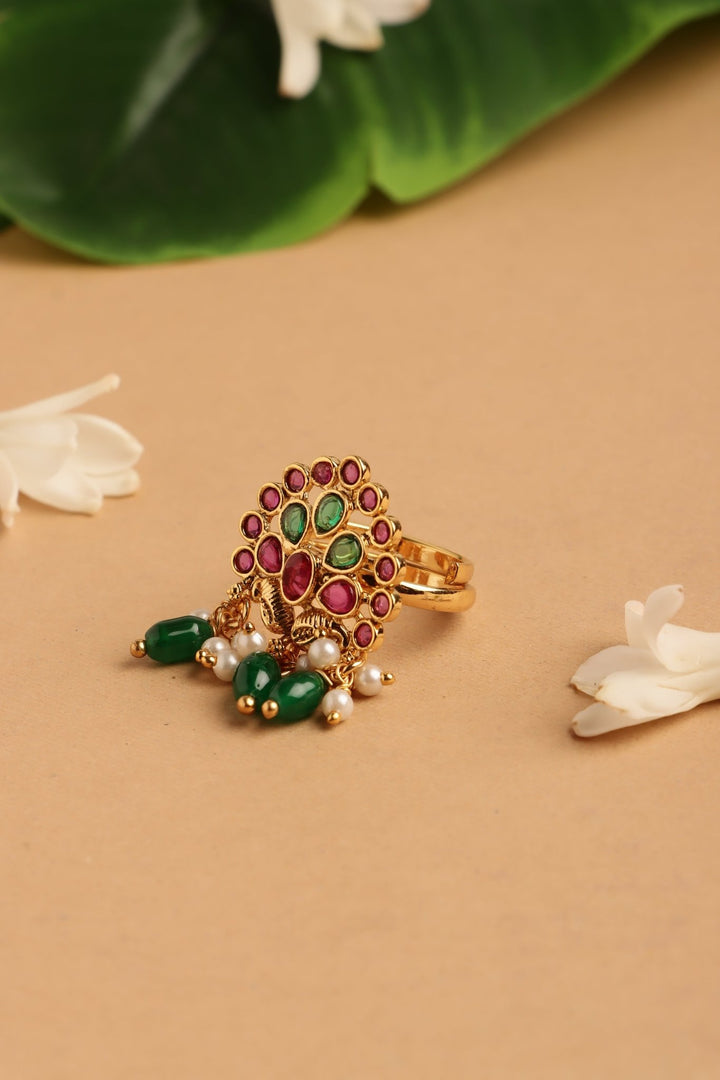 Motif Pearl Ring - Design 1 - R76