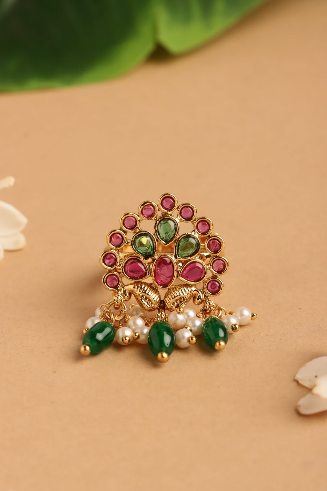 Motif Pearl Ring - Design 1 - R76