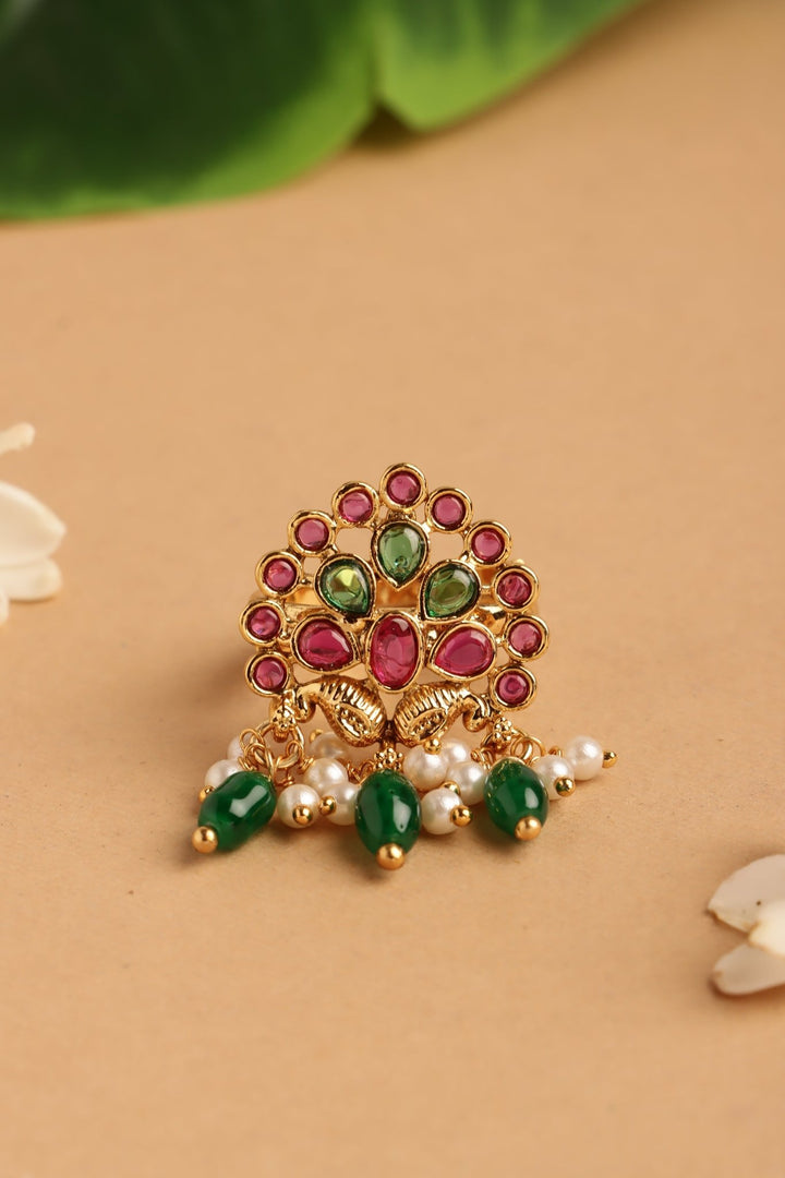 Motif Pearl Ring - Design 1 - R76