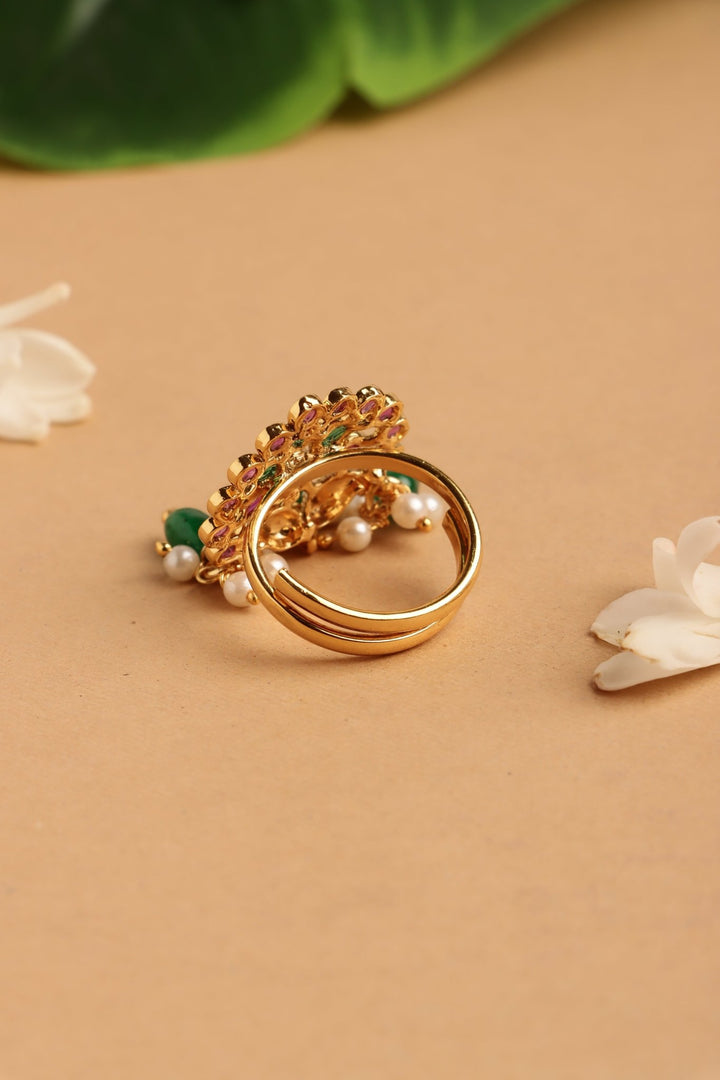 Motif Pearl Ring - Design 1 - R76