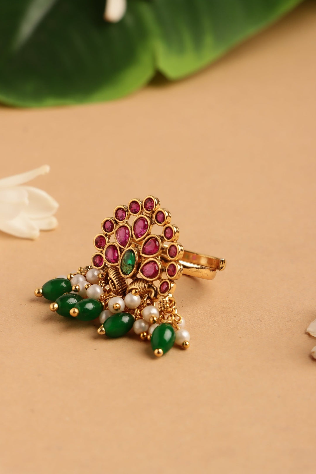 Motif Pearl Ring - Design 2 - R77