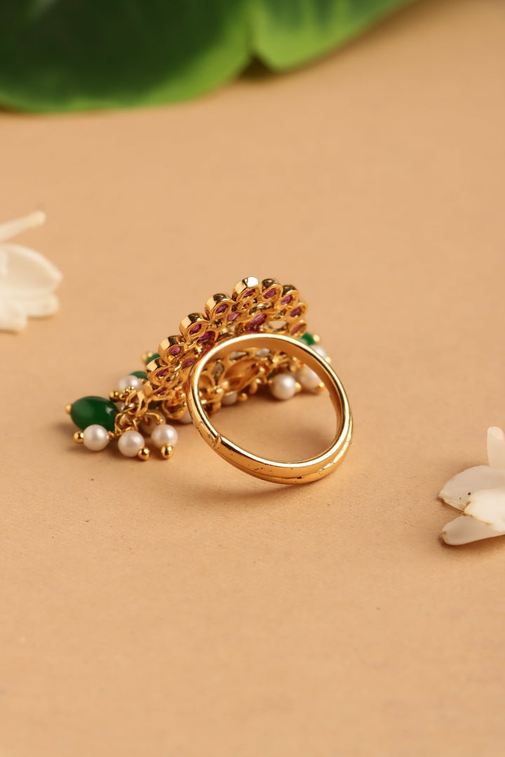 Motif Pearl Ring - Design 2 - R77