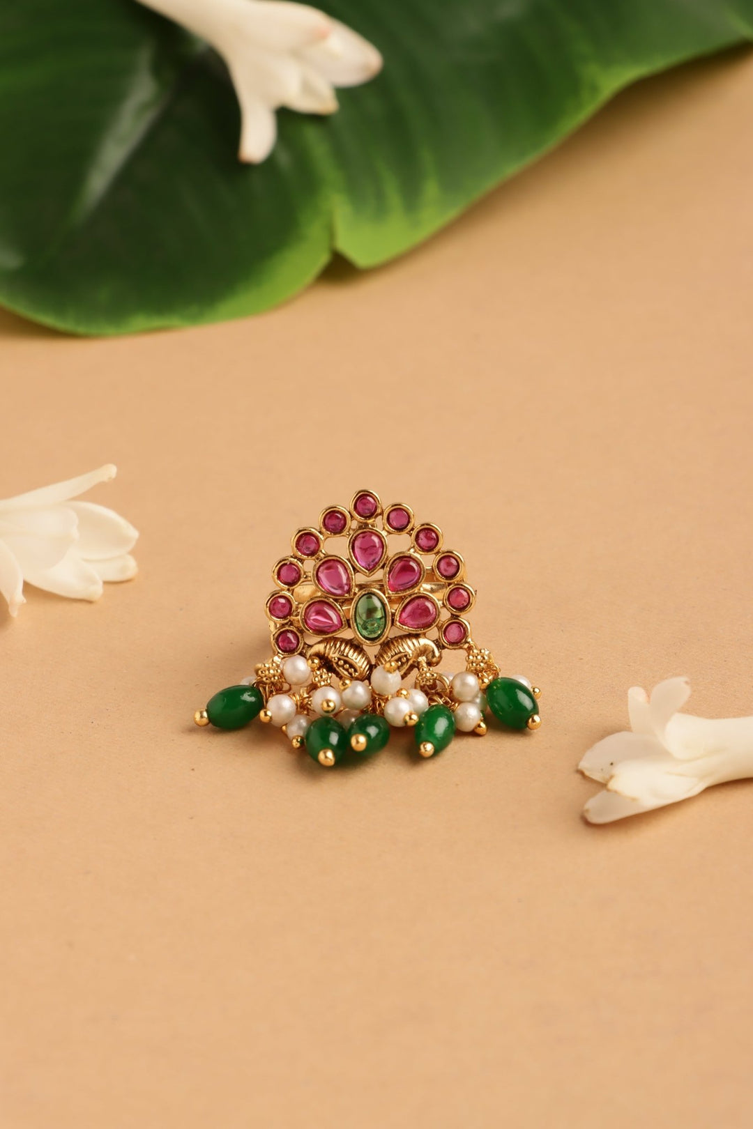 Motif Pearl Ring - Design 2 - R77