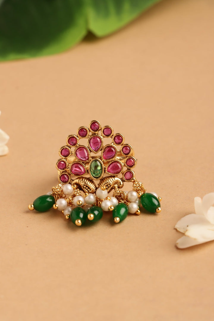 Motif Pearl Ring - Design 2 - R77
