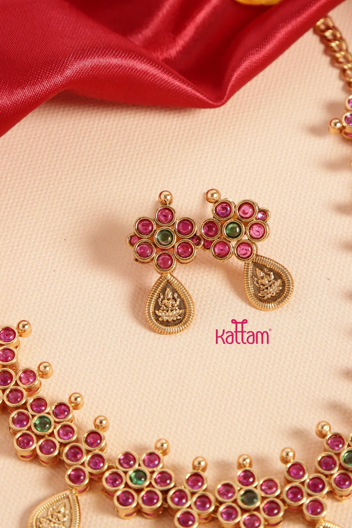 Mullai Kemp Goddess Choker - N3446