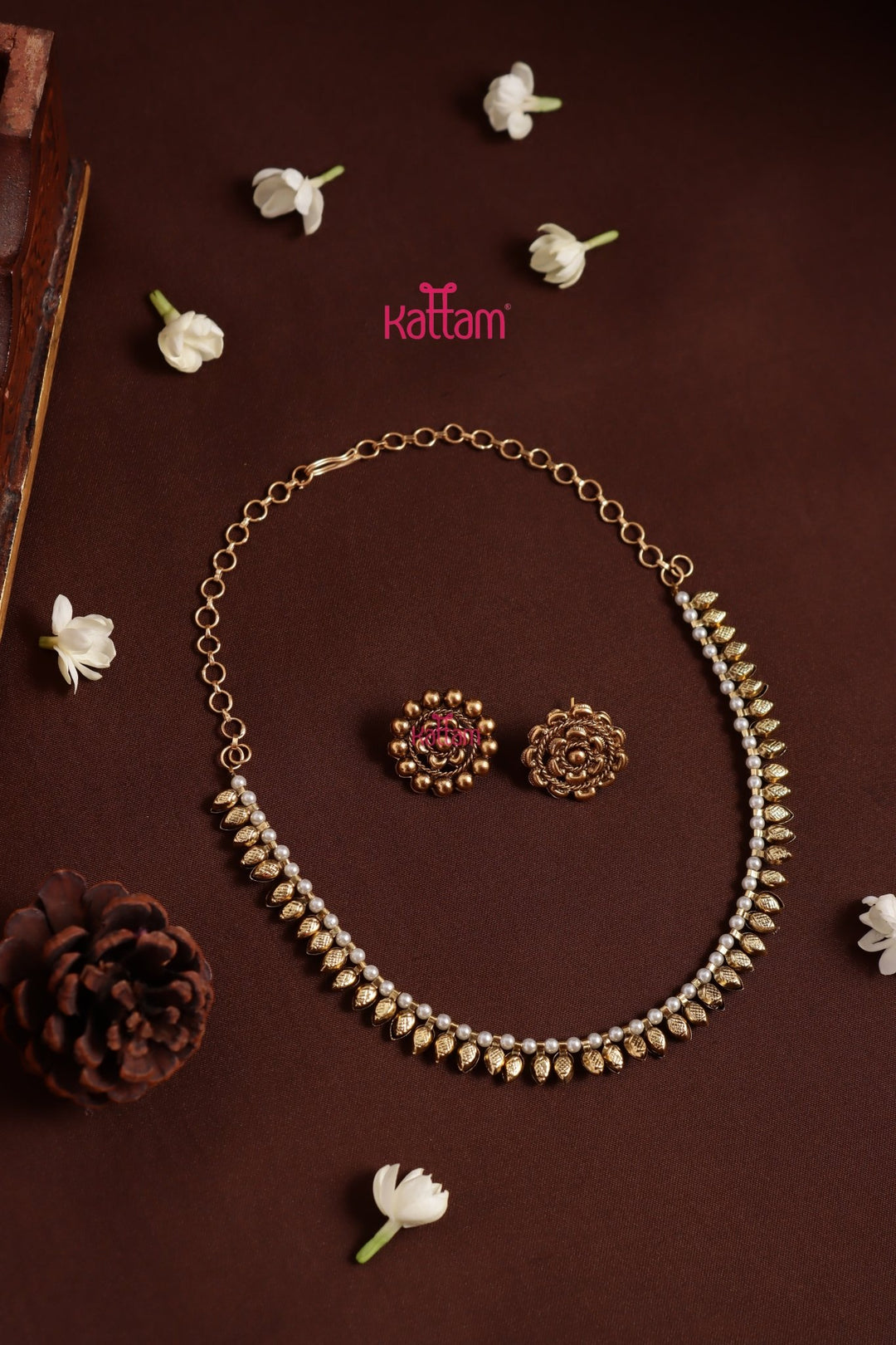 Mullai - Pearl Choker - N3990