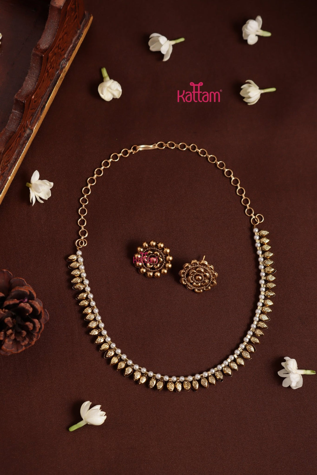 Mullai - Pearl Choker - N3990