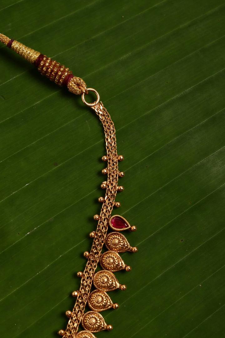 Mullai - Sunflower Choker - N4072