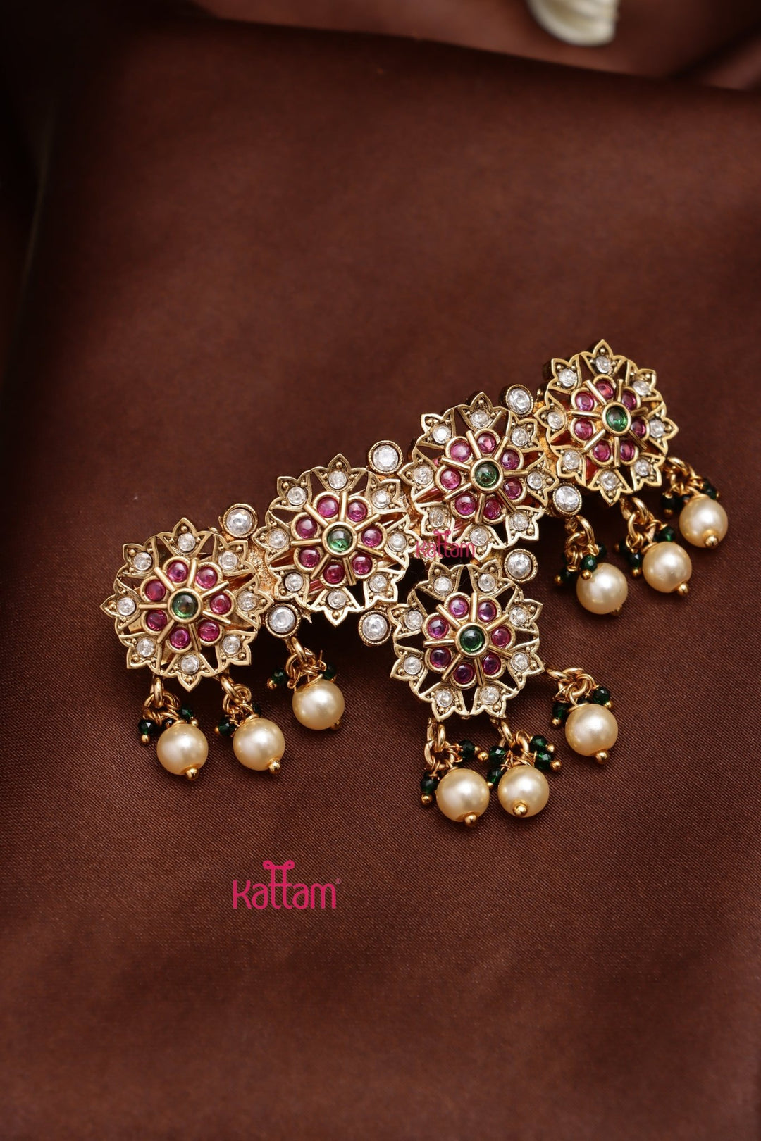 Mulstistone Flower Hair Clip - HC150