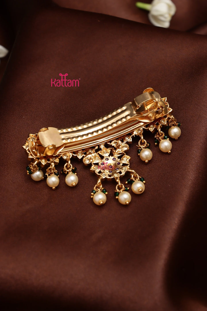 Mulstistone Flower Hair Clip - HC150