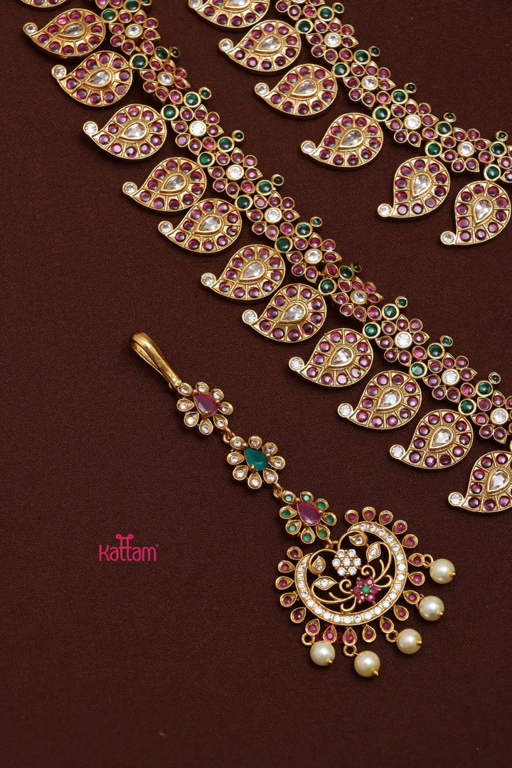 Multistone Kemp Stone Manga Bridal Set - N3662