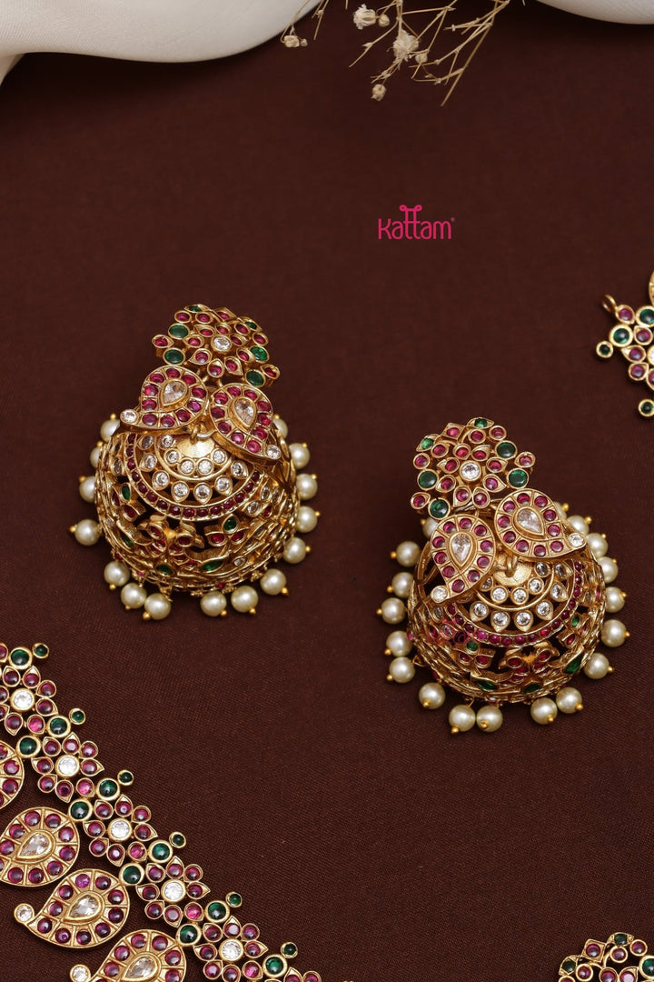 Multistone Kemp Stone Manga Bridal Set - N3662
