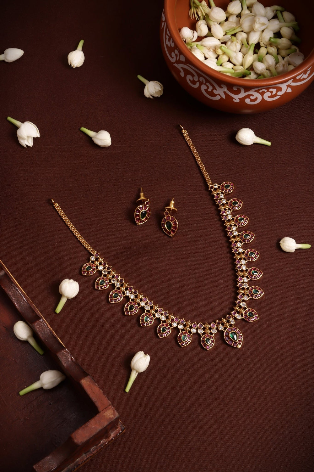 Multistone Manga Necklace - N4153