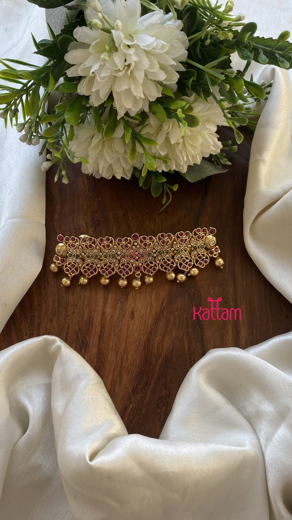 Multistone Peacock Bridal Hair Clip - HC130