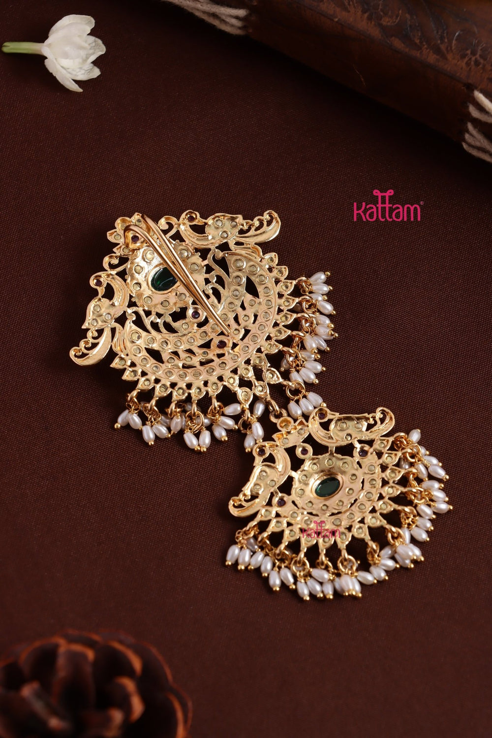 Multistone Peacock Pearl Choti - Design 13 - JB145