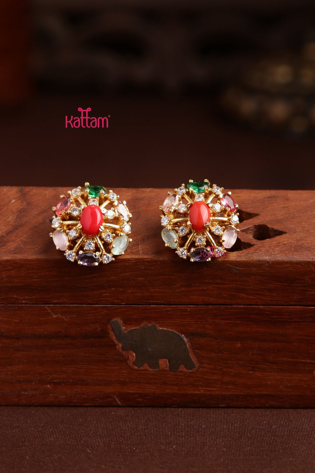 Multistone Stud - E1292