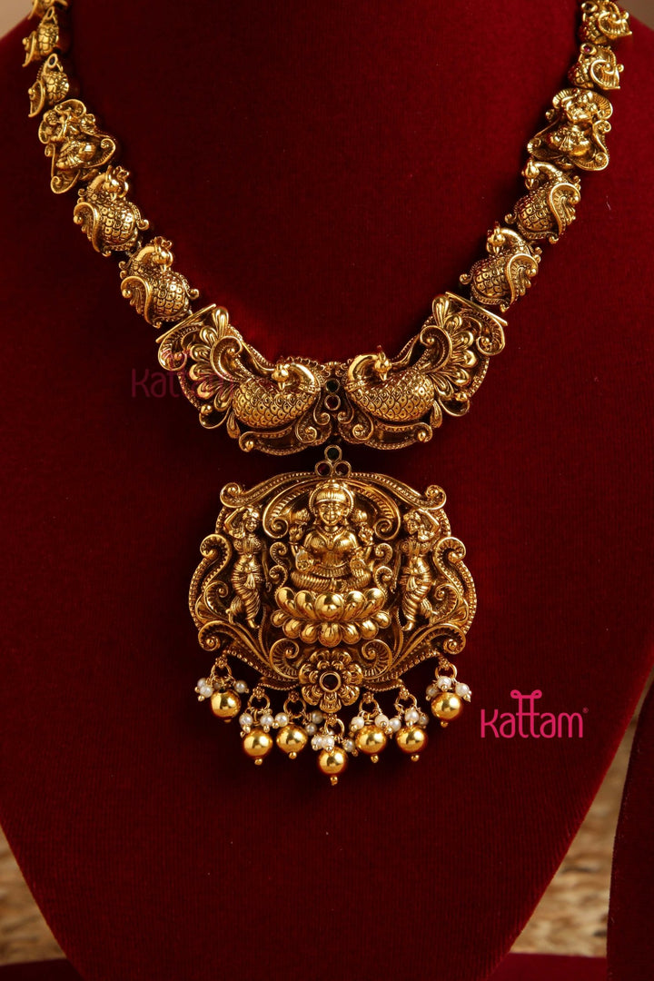 Nagasi Antique Peacock Necklace - N2986
