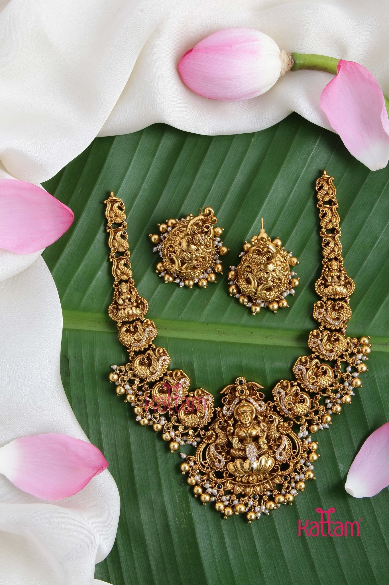 Antique gold pearl necklace hotsell