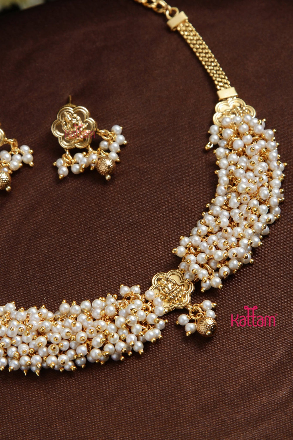Nakshi Guttapusalu Choker - N3161