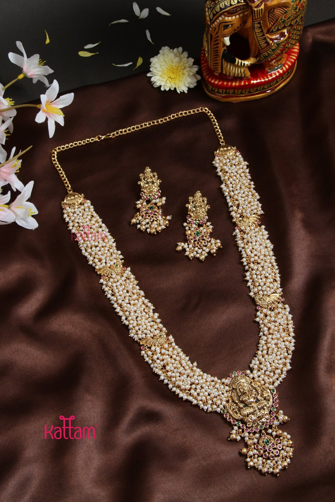 Price Light Weight Guttapusalu Haram Guttapusalu Haram Bridal Set