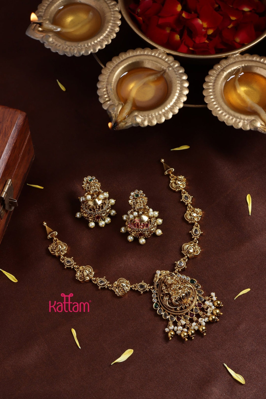 Nakshi Guttapusalu Necklace - N3242