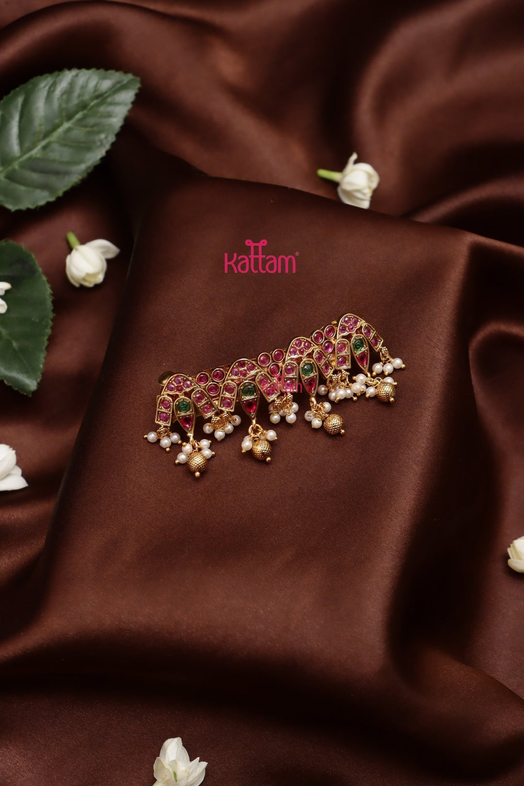 Namam Shape Pearl Hair Clip - HC149