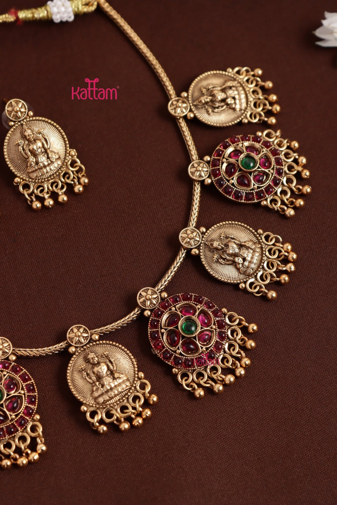 Nandita - Goddess Rubygreen Choker - N3984