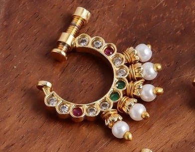 Nose Ring Nath Design 21 - NP21 - NP156