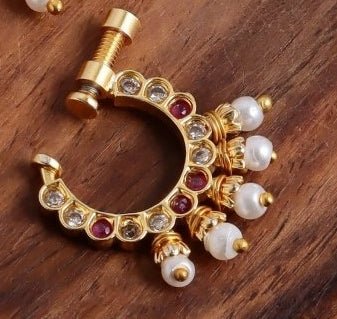 Nose Ring Nath Design 21 - NP21 - NP157
