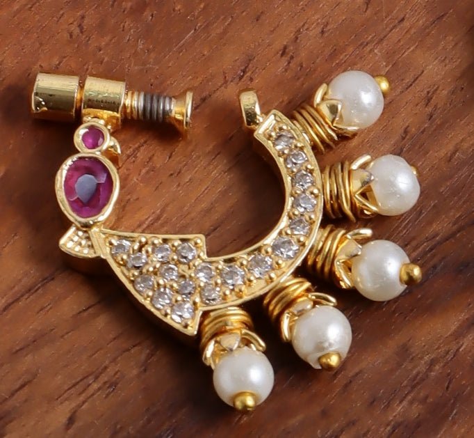 Nose Ring Nath Design 24 - NP24 - NP168