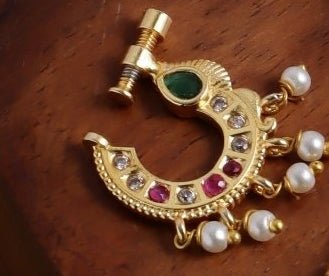 Nose Ring Nath Design 25 - NP25-NP176